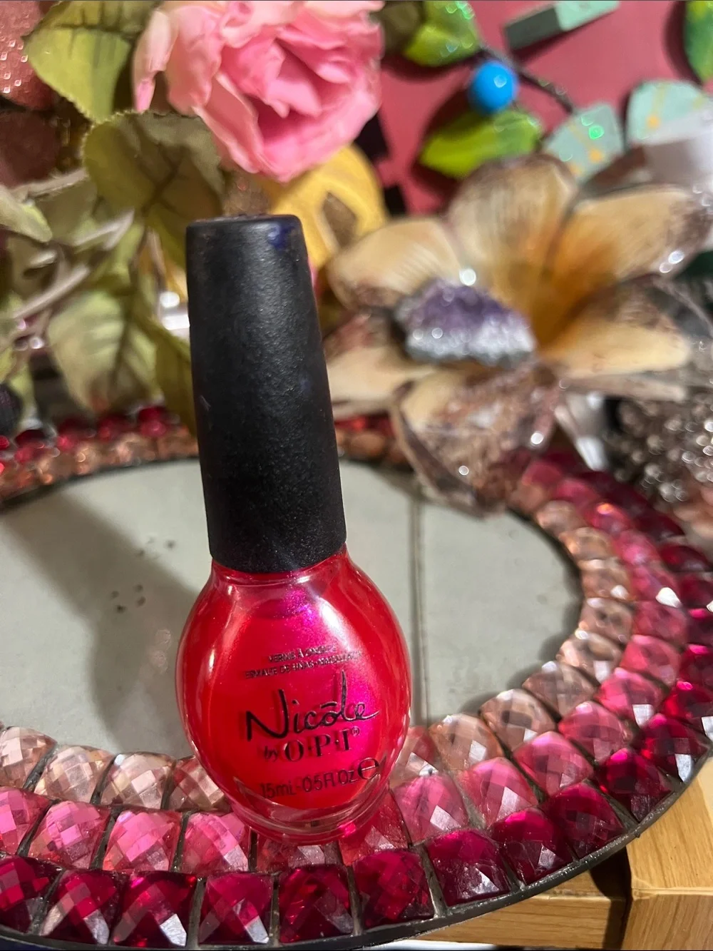 HTF Nicole OPI “Always a flirt !” 435 discontinued nail polish.